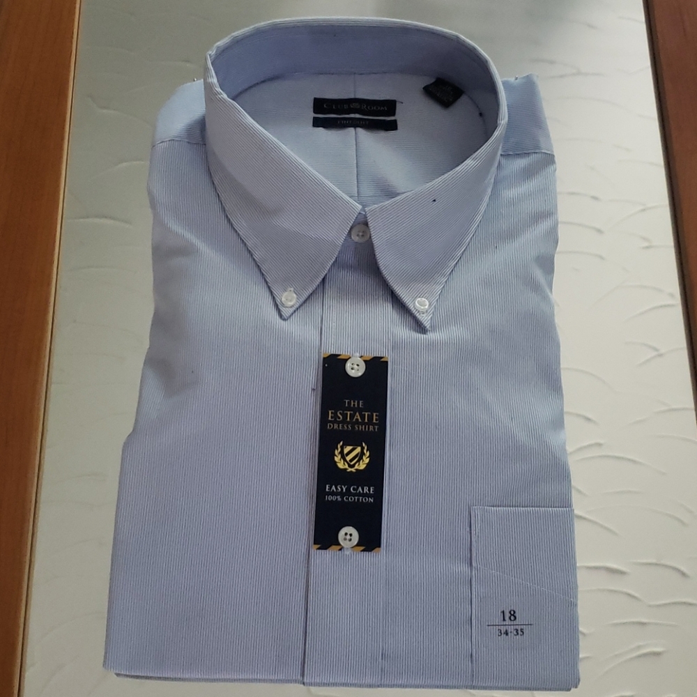 Men's dress shirt brand new size 18 34/35